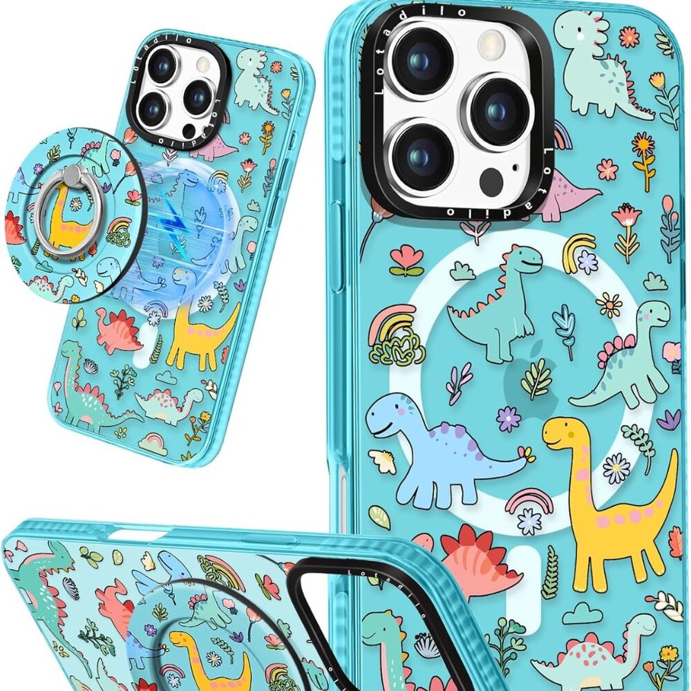 NWT - Phone Case for iPhone 16 Pro Case Compatible w/ Magsafe Ring Holder Stand